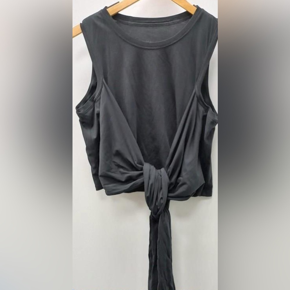 Lululemon Tie Tank-Grayish/Black